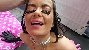 Barbie Maddy's Hardcore Anal Training with Ass to Mouth