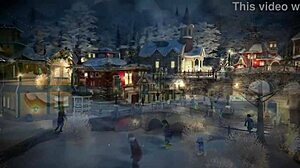 In This Crazy Christmas Story, Brunette and Blonde Lesbians Wonder Who Castrated Santa Claus