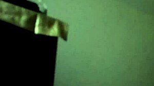 retro blue film shows bent over doggystyle