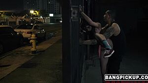 Joseline Kelly Gets Fucked Hard On Street