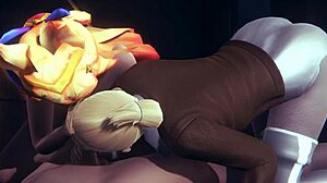 League Of Legends Hentai Featuring Ahri In Action