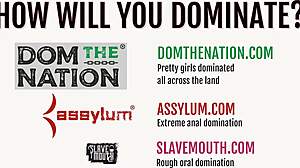 Dva doktoři ovládají svázanou subku intenzivním gagováním kokotem