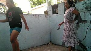 Young Lesbian Interrupts Older Woman