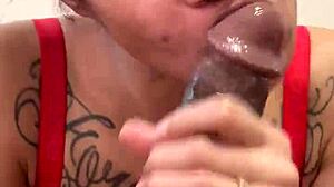 Petite 18+ Latina Deepthroats Big Cock in Homemade Show