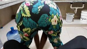 The cook invites me to play while cooking