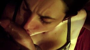 she licked all the cum off my cock after fucking her ass