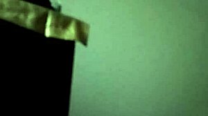 retro blue film shows bent over doggystyle