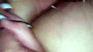 Fucking them titties then cumming in her mouth with swallow