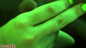 Stepsister sucks my cock deep in close-up view!