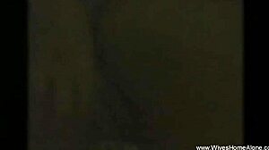 Slut wife horny at home with toys 😈