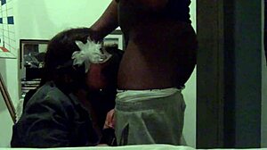 the sick girl deepthroats and chokes on interracial cock in submission