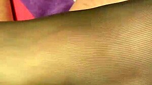 Магия футджоба в колготках с усиленными пальцами из горячей подборки.