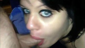 Fatty deepthroats eagerly