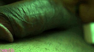 Stepsister sucks my cock deep in close-up view!