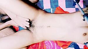 indian desi bhabi masturbates before getting fucked hard in pussy and ass!