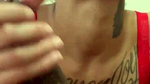 Petite 18+ Latina Deepthroats Big Cock in Homemade Show