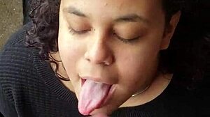 Girlfriend sucks dick in abandoned building with friend