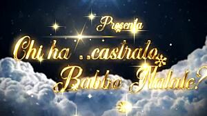 In This Crazy Christmas Story, Brunette and Blonde Lesbians Wonder Who Castrated Santa Claus