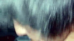 Young wife swallows jizz after blowjob