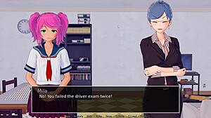 hs tutor ep 1, my new job with petite milf