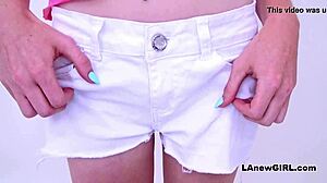 rubia 18+ creampie en sesión fotos entrevista