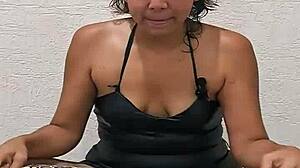 Wife Unboxes New Fuck Machine For Intense Masturbation