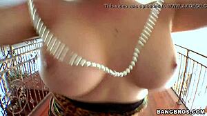 Tory Lane gives a teasing handjob session