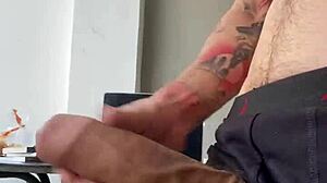 Relaxing at Home with Big Cock Amateurs