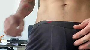 Relaxing at Home with Big Cock Amateurs