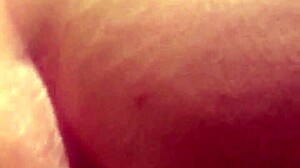 wife eats big dick in interracial scene