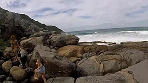 Nympho Kaya Nymphet Orgies On Deserted Beach