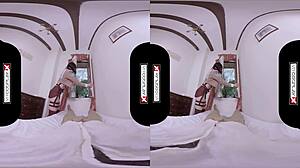 vrcosplayx with lilyan red as mikasa in epic vr adventure