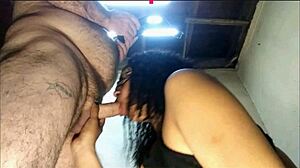 Marianna bends over for suck and fuck after dildo