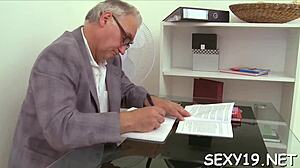 Fee j competes in a teen blowjob contest