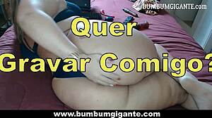 Intense cuckold cum on big ass