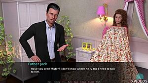 In bed with a horny teen 18+ redhead, so cute!