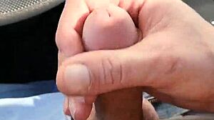 Amateur Teases With Outdoor Public Edging