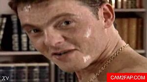 Free Blowjob and Handjob Video with Sticky Facial Cumshot Action