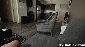 stepdaughter sucking her stepdad cock for money pov