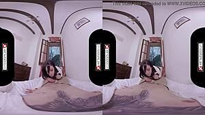 vrcosplayx with lilyan red as mikasa in epic vr adventure