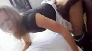 young wife can't resist that big black cock, you know