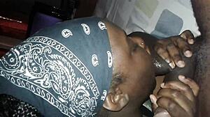 BBW Babe Sucks Fat Cock with Intense Passion