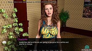 In bed with a horny teen 18+ redhead, so cute!