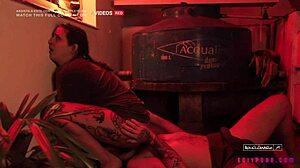 Teaser Amigos Get Naughty on Balcony Outdoors  