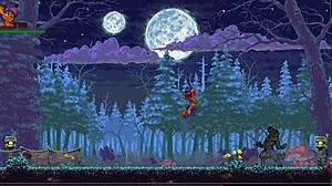 Kincaid Hentai Game Ep 14: Werewolf Monster Cock Encounter in Forest