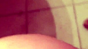 wife eats big dick in interracial scene