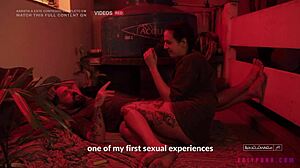 Teaser Amigos Get Naughty on Balcony Outdoors  