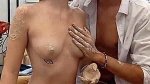 He Took Me to Model His Big Dick and Undressed for Sex at Home