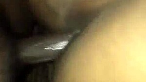 The pussy got all creamy and sloppy from that wet doggystyle fucking, bent over with cock pounding.