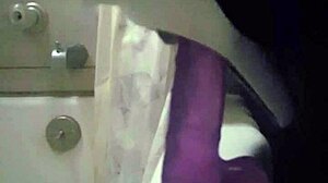 in the scream ghostface scene, the guy performs deepthroat blowjob while screaming in pleasure.